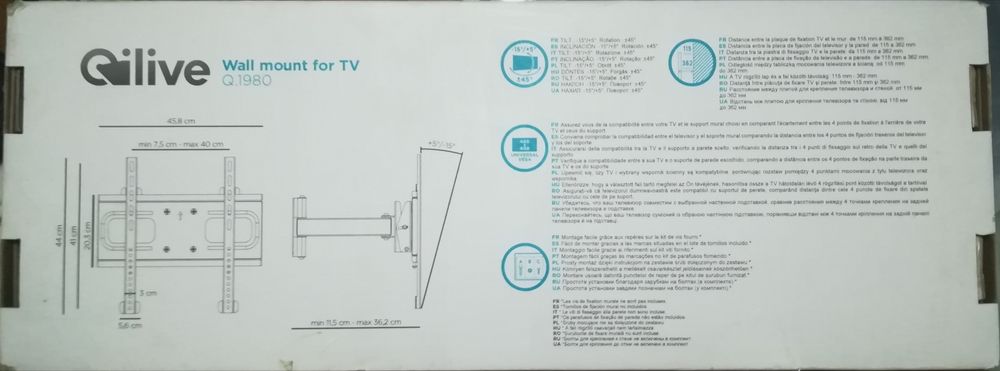 Suport TV Parede Qilive
