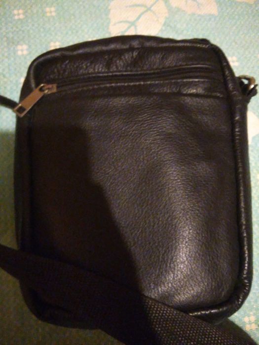 Кожаная мужская сумка !