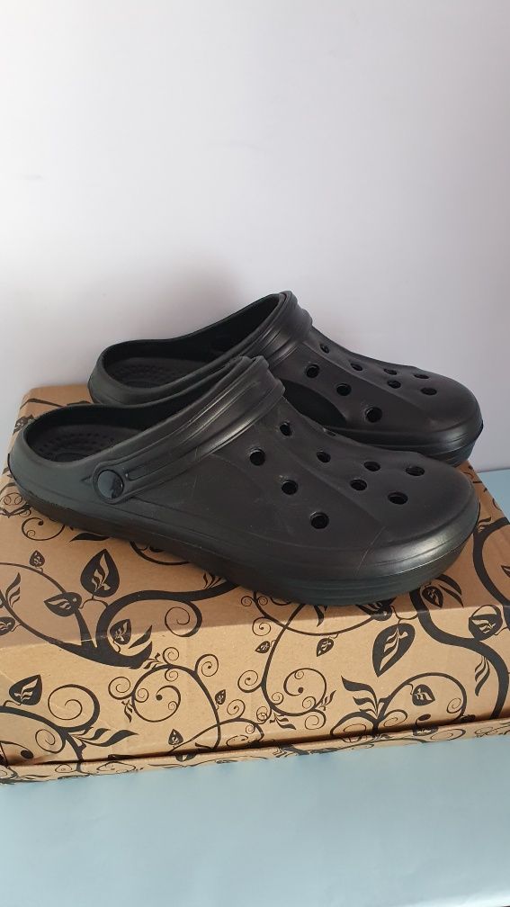 Crocsy męskie czarne nowe rozmiar 42