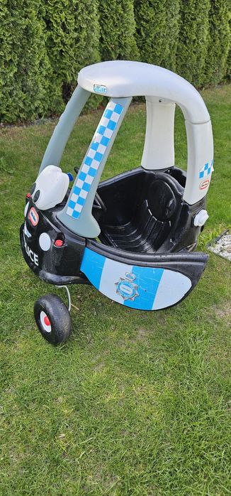Little Tikes Jeździk Cozy Coupe Pchacz 615795 Policja Czarny