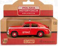 Samochód Model Warszawa M-20 Straż kolekcja PRL