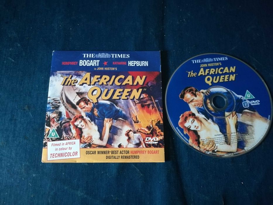 AFRICAN QUEEN (cartão fino) DVD (áudio Inglês)
