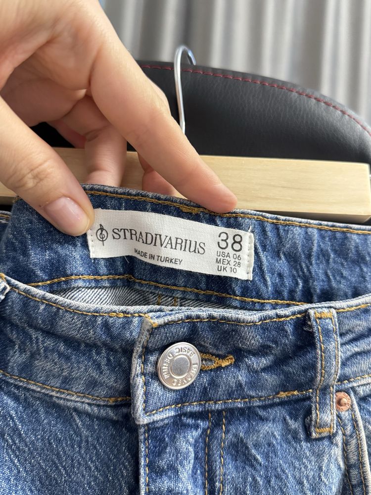 Спідниця юбка джинсова stradivarius розмір 38 м