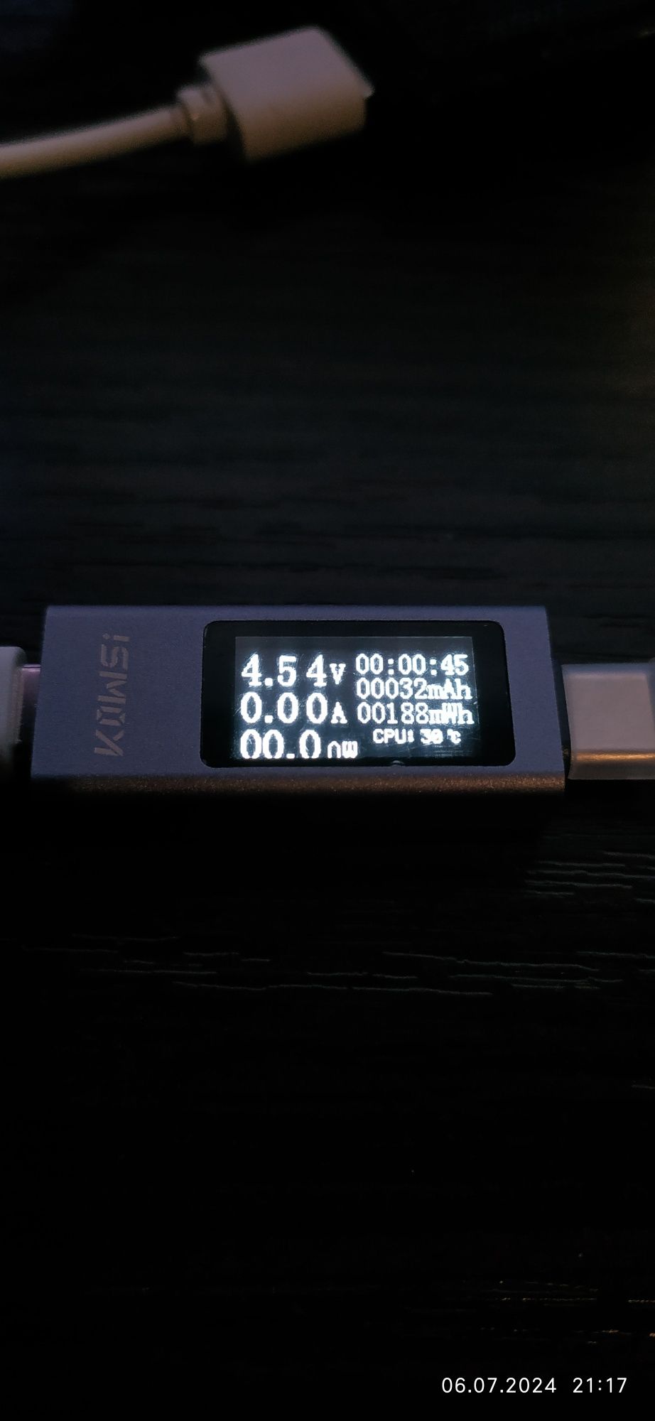USB-тестер KWS-2301C Type-C