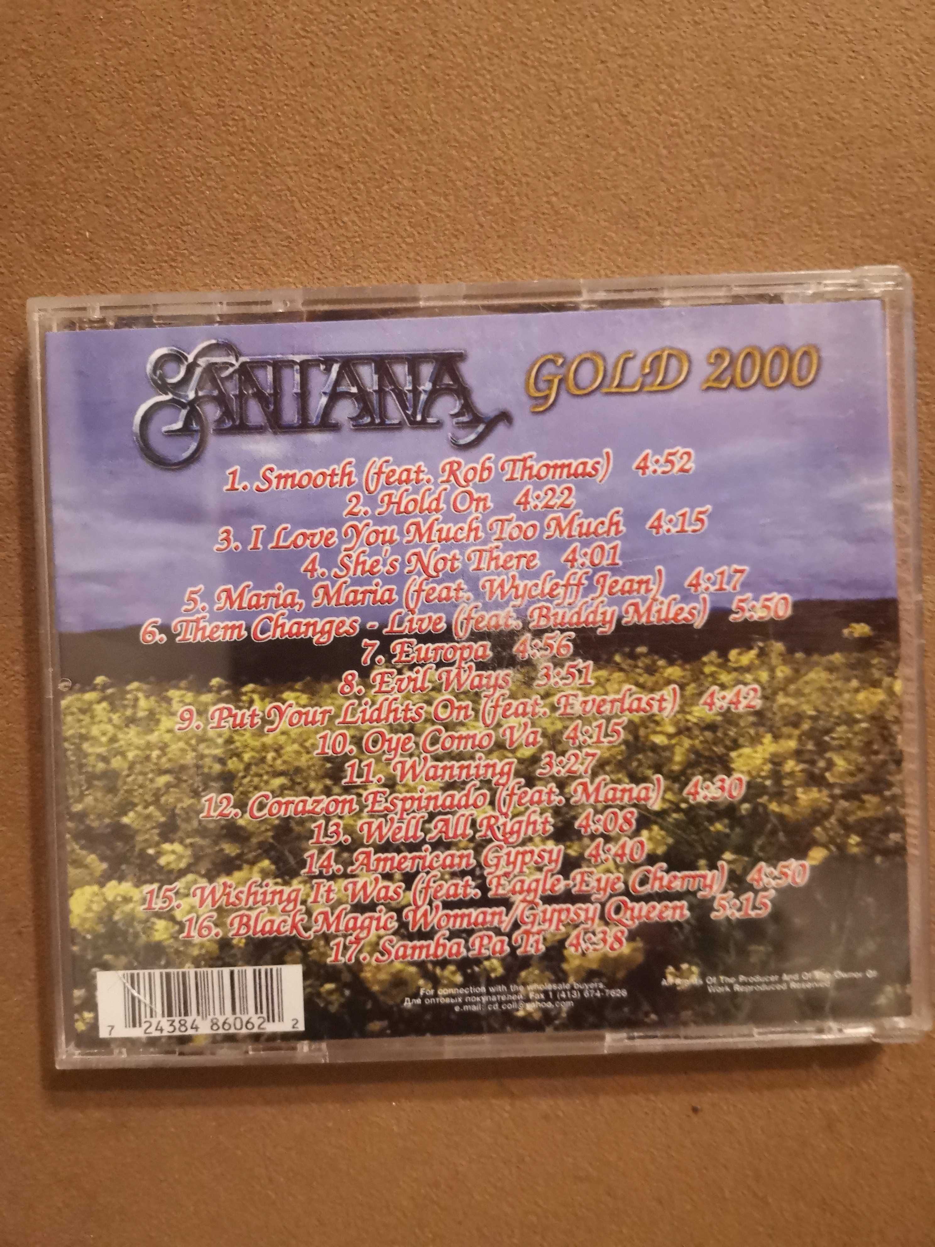 Płyta CD Santana Gold 2000