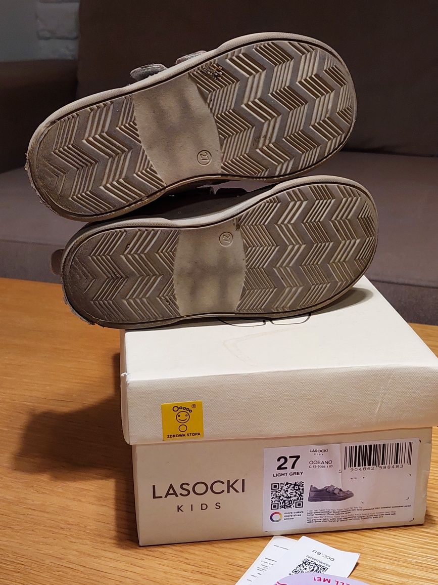 Buty dziecięce 27 Sneakersy Lasocki Kids Oceano CI12-3095 Light Grey