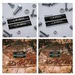 2 Autocolantes para Detalhe Carro BMW E30, E34, E36, E39, E46, E60,E90
