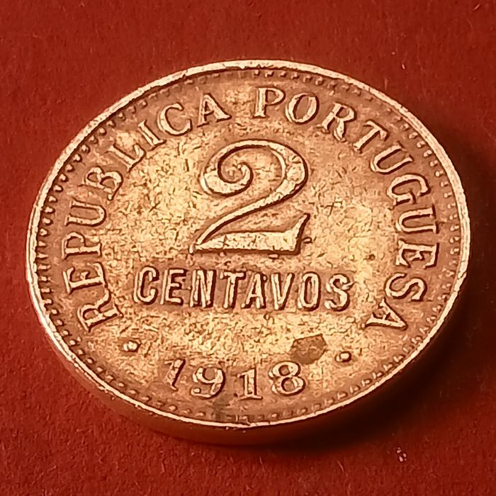 Moeda 2 Centavos 1918
