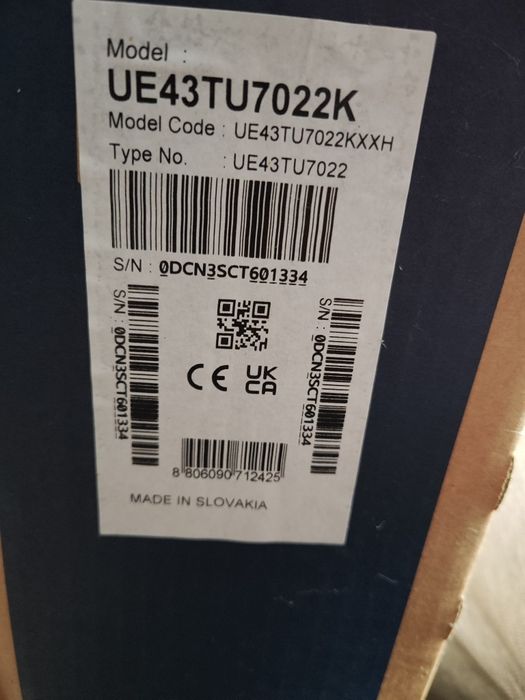 Tv Samsung 43 4k hdr