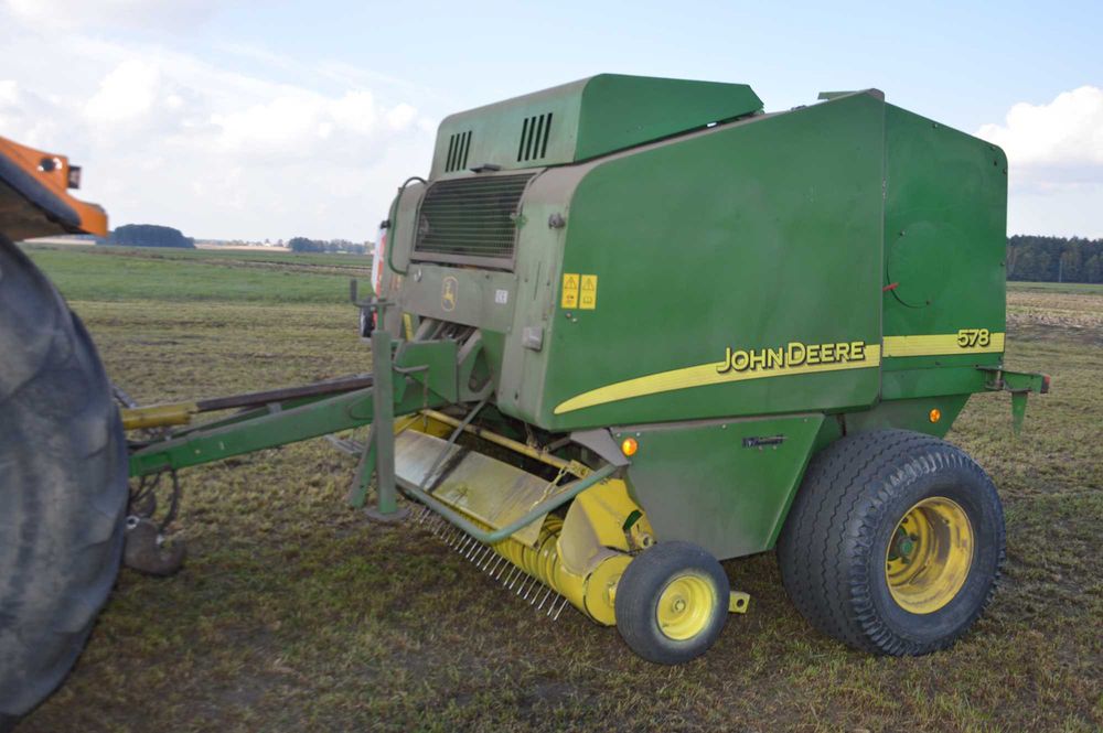 prasa john deere 578 welger 220
