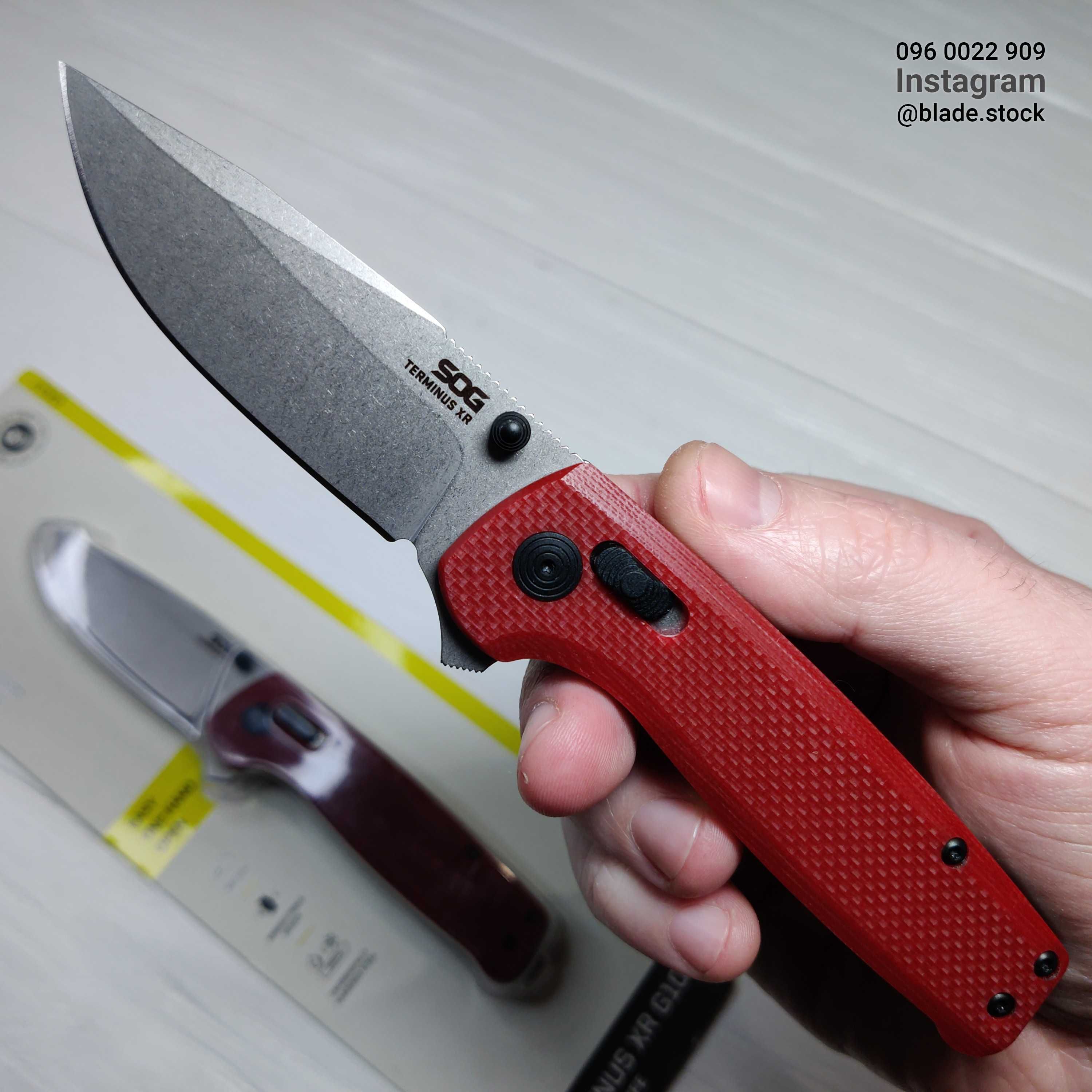 SOG Terminus XR G10 сталь D2 (Оригинал) складной тактический нож