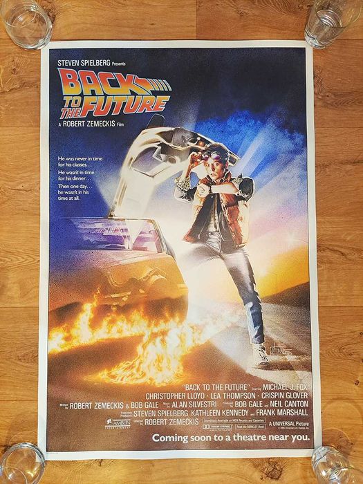 plakat 61x91,5cm Powrót do Przyszłości - poster Zemeckis, Spielberg