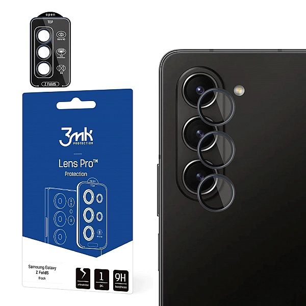 Osłona aparatu 3mk Lens Protection Pro na Samsung Galaxy Z Fold 5 - cz