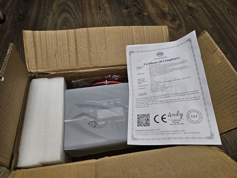 Datouboss кращий інвертор 12 220 чесні 2000w пік 4000w