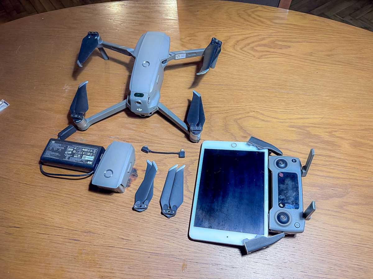 DJI Mavic 2 pro + ipad 4 mini