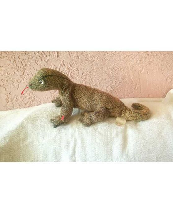 Ty Beanie Babies Scaly the Lizard Plush 1999 jaszczurka pluszowa