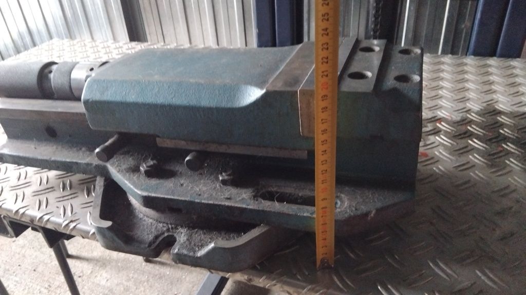 Imadło maszynowe bison bial hydrauliczne obrotowe frezarka