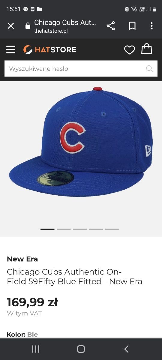 Czapka New Era oryginalna Chicago  59 Fifty