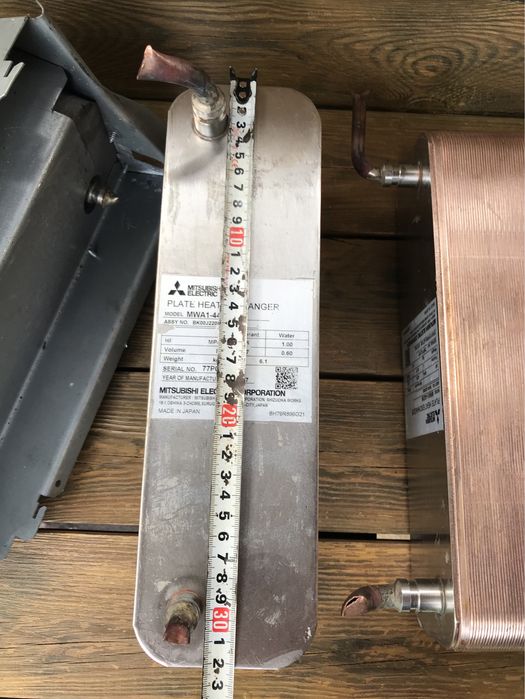 Теплообмінник теплообменник під фріон великий тиск