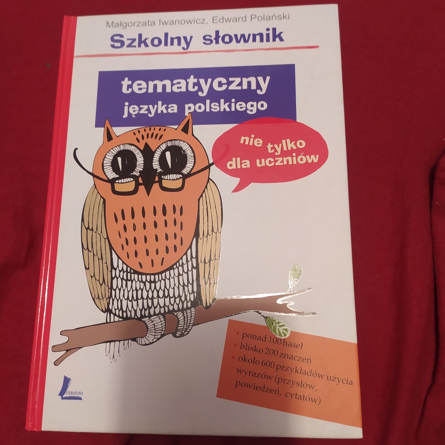 Szkolny słownik tematyczny języka polskiego