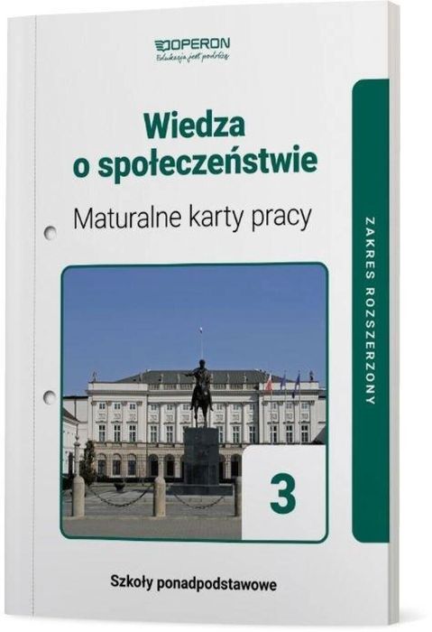 WOS LO 3 Maturalne karty pracy ZR OPERON Artur Derdziak Rok wydania: