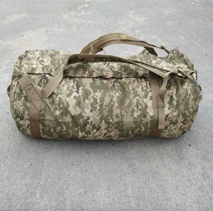 Баул армійський піксель ЗСУ. Сумка транспортна індивідуальна.