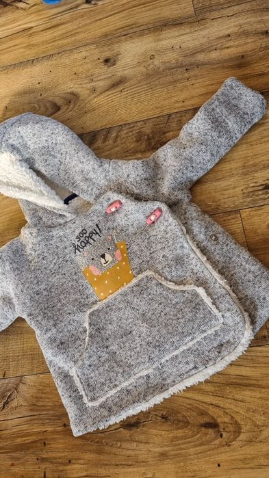 Ciepła bluza dziecięca 62-68