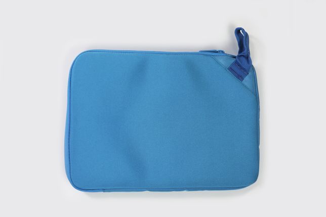Etui torba pokrowiec na laptopa - niebieska - do 13,5 cala