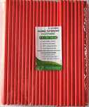 Słomki 100szt rurki papier ecofriend 8x240mm  party grill urodziny