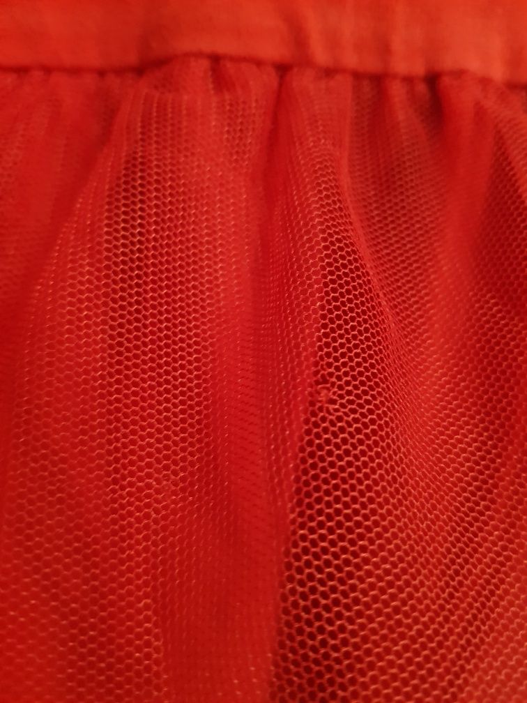 Czerwona świąteczna sukienka H&M rozmiar 80cm