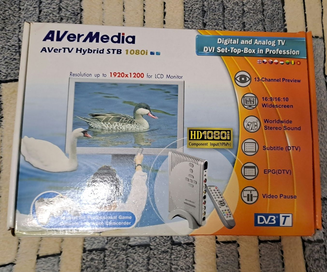 Тюнер AVerMedia AVerTV hybrid STB 1080i