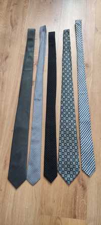 Zestaw 5 różnokolorowych krawatów