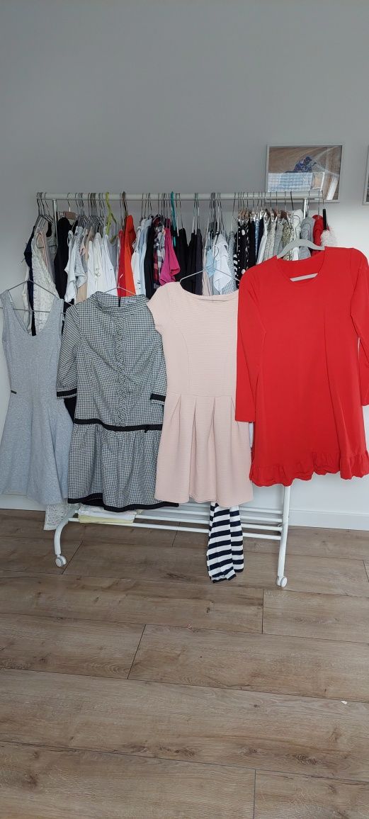 Mega paka ubrań butów xs s 36 34 buty 38