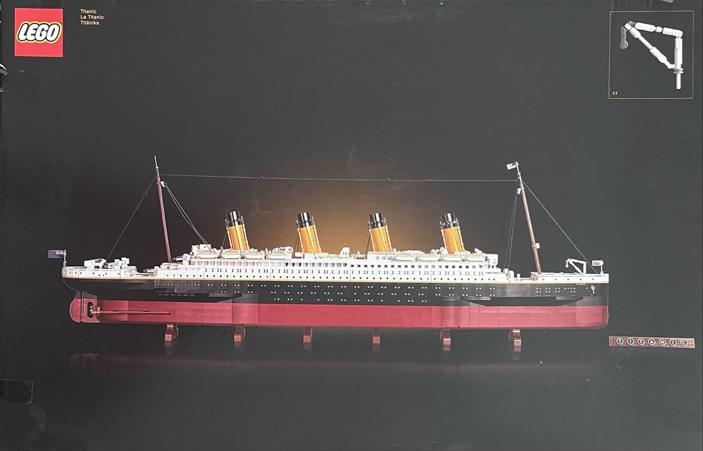Klocki Lego 10294 „Titanic” 9090pcs 18+