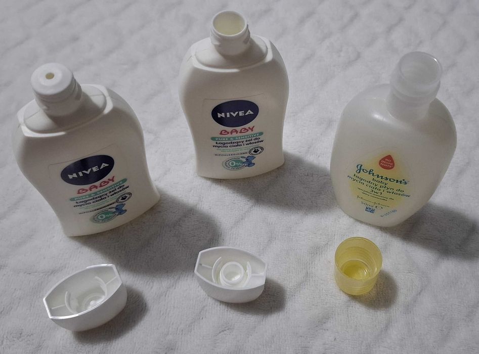 Buteleczki plastikowe 50ml, 10,5cm, 3szt (Kreatywne, Pojemniki)