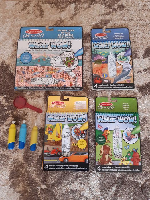 Kolorowanki wodne Melissa&Doug (4 szt.)