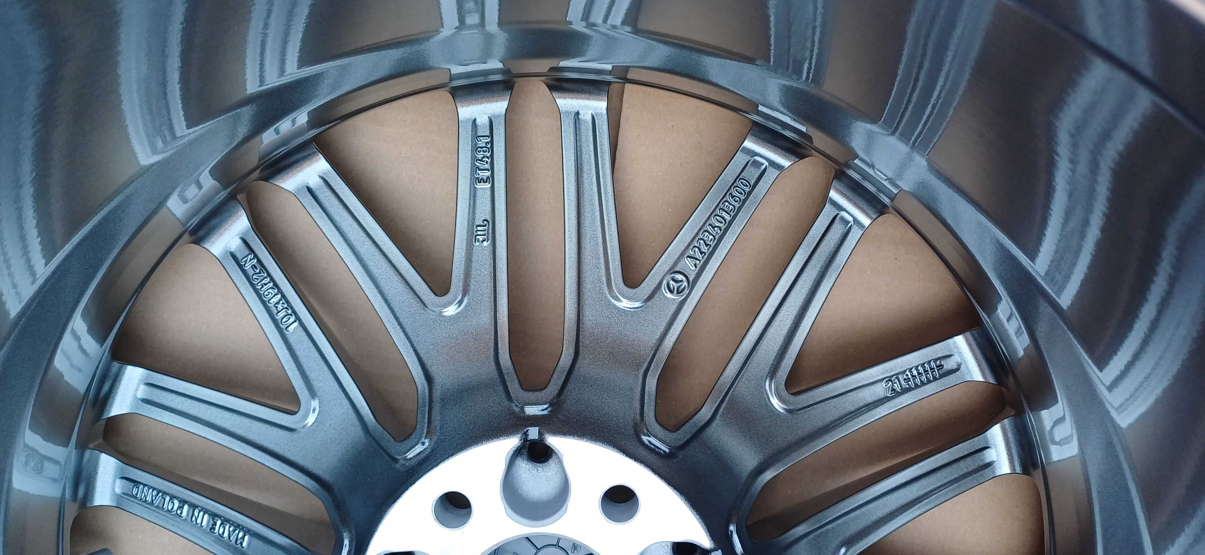 Nowe oryginalne 19" mercedes s klasa w223 w222 8,5 i 10" czujniki