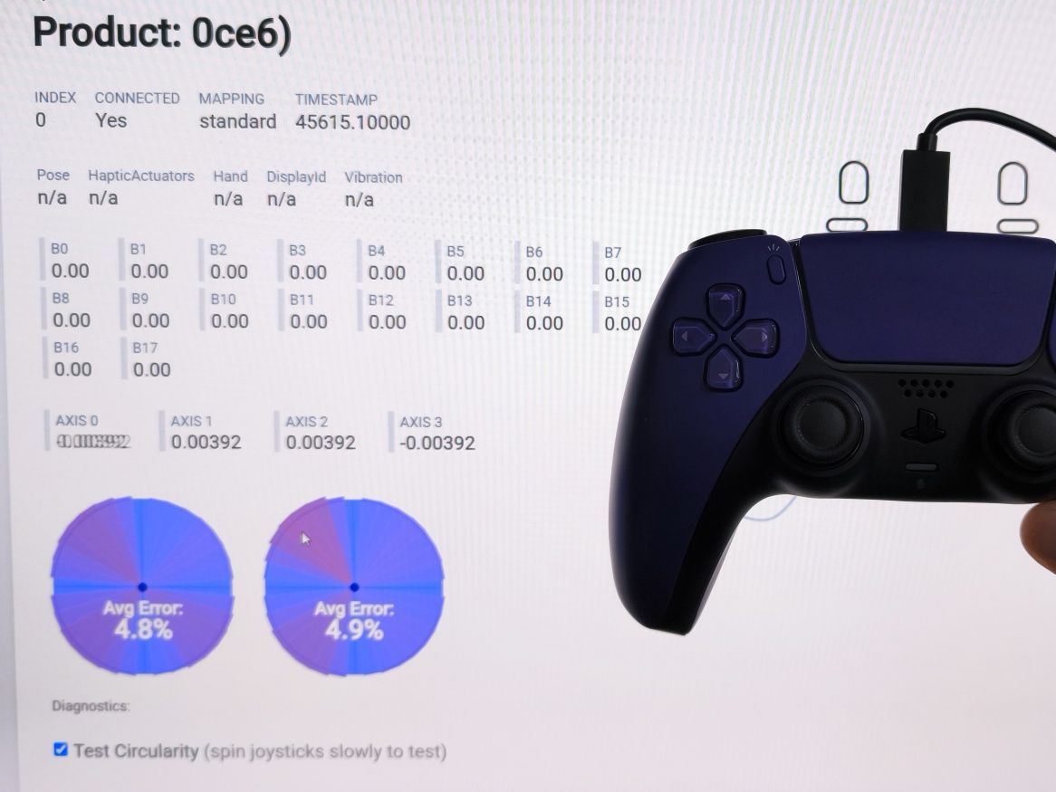Comando PS5 - Joysticks TMR K-Silver V2