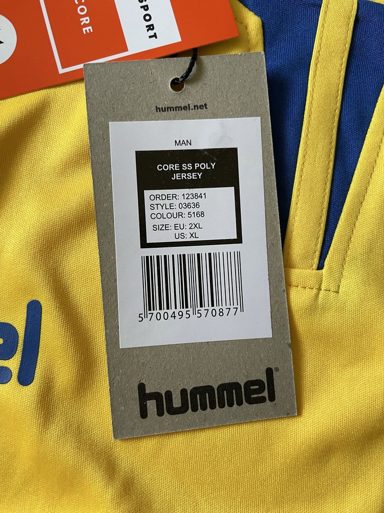 Nowa koszulka Hummel Core SS Poly Jersey XXL