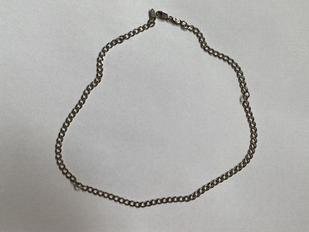 Łańcuszek srebrny próba 925, 50 cm waga 11,4 g