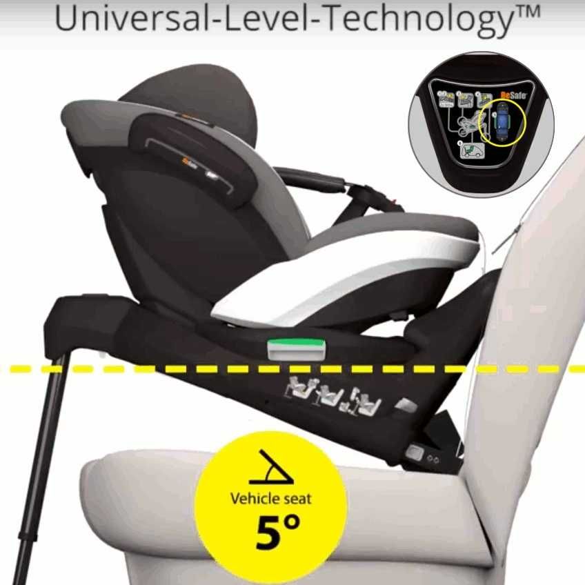 BeSafe iZi Twist fotelik obrotowy 180° RWF PLUS TEST ISOFIX