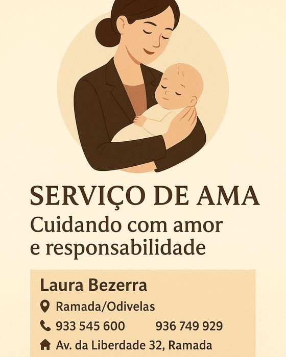 Ama de confiança em odivelas  - cuidando com amor e responsabilidade