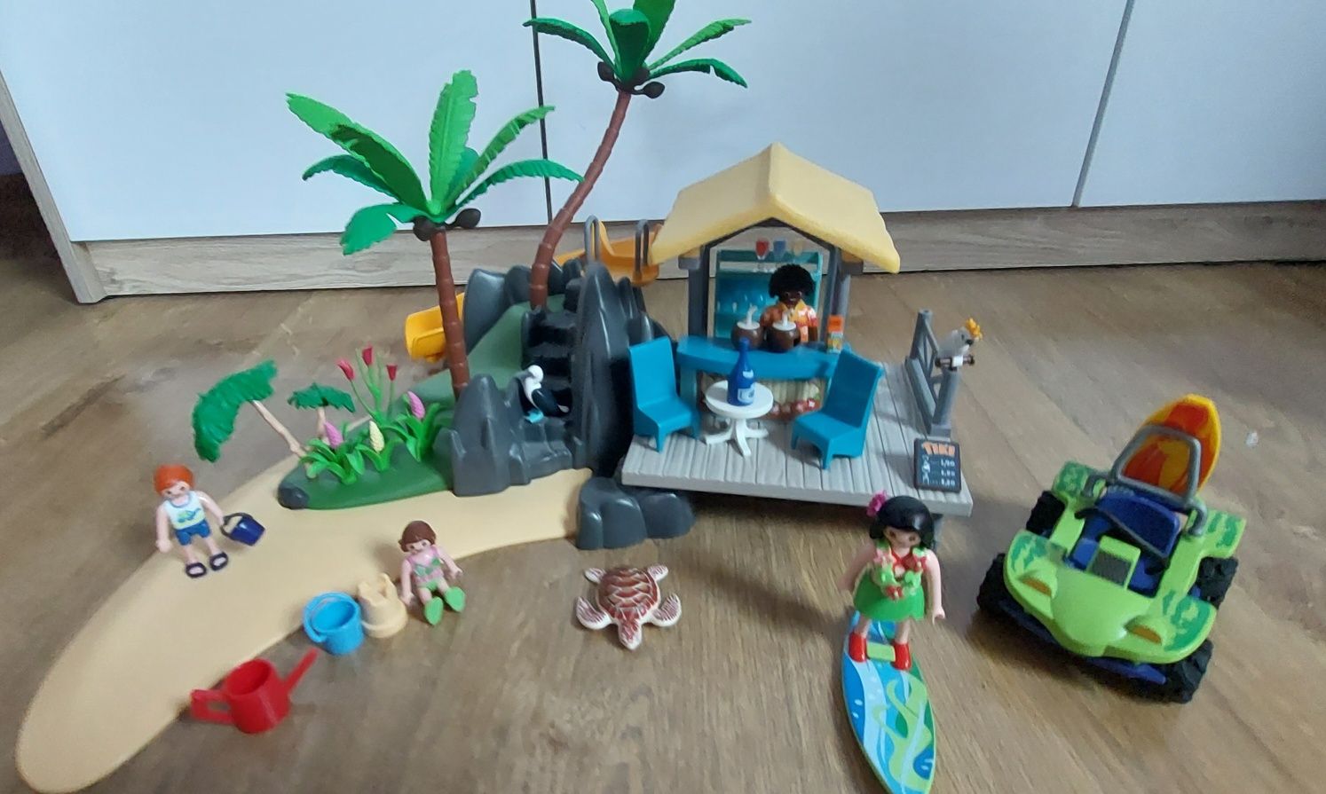 Playmobil wyspa karaibska + surfer