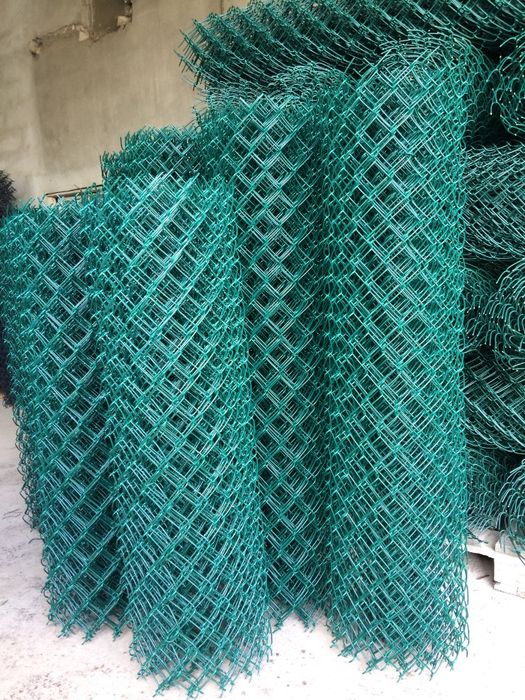 Siatka ocynk + PCV 1,25m