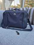 Torba podróżna na laptopa Samsonite granatowa stan bardzo dobry