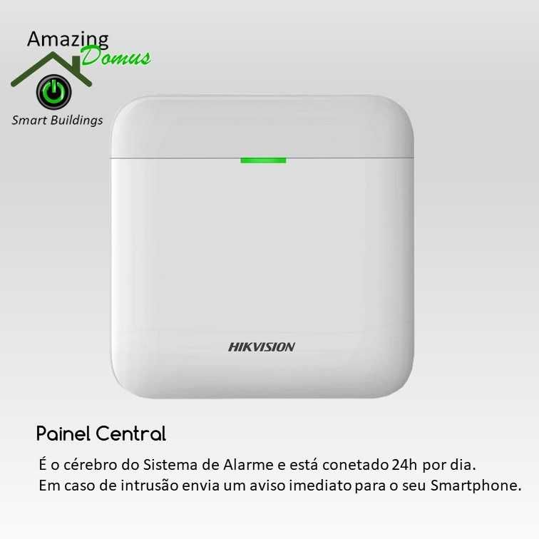 Alarme Profissional HIKVISON AX-PRO DS-PWA64-KIT-WE (sem mensalidade)