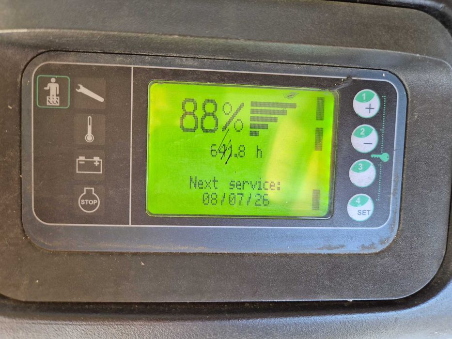 Wózek widłowy, paleciak, Linde L12L, używany, super stan, 650 godzin