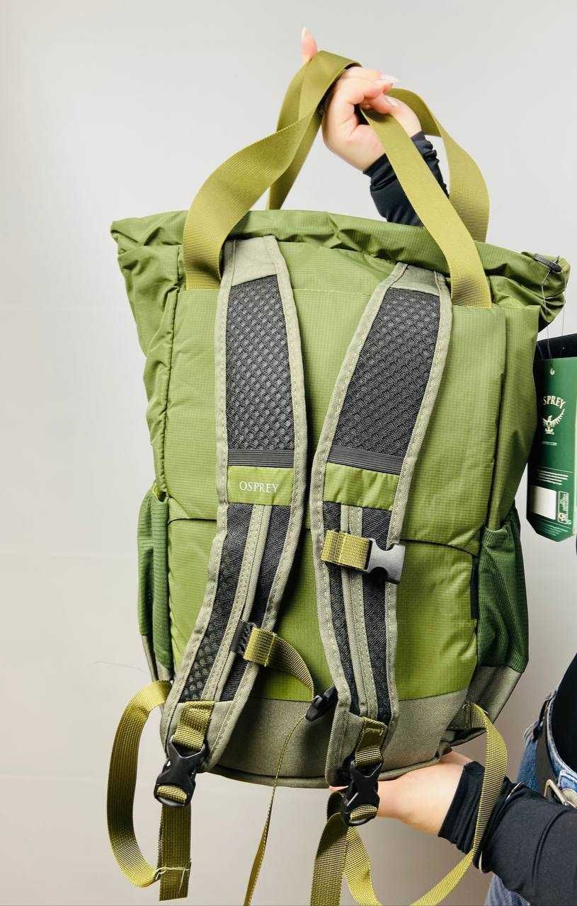 Рюкзак Osprey Daylite Tote Pack 20л, кольори: олива, чорний
