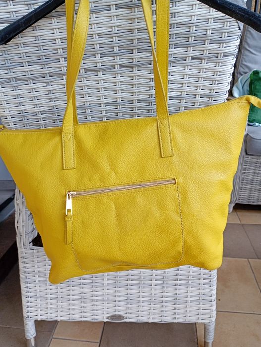 Torba torebka Avon żółta