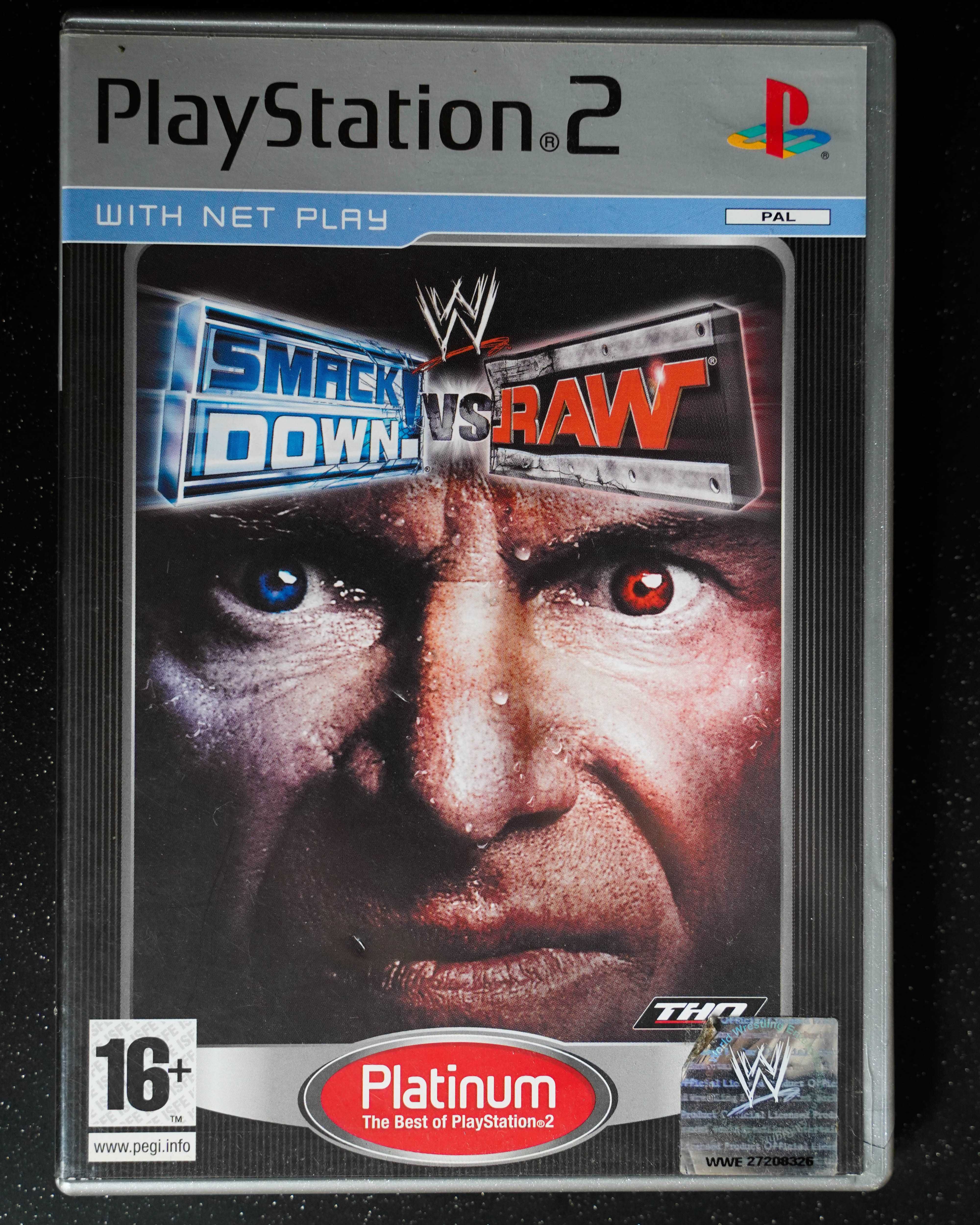 Jogo "WWE: Smackdown vs Raw" [PS2]
